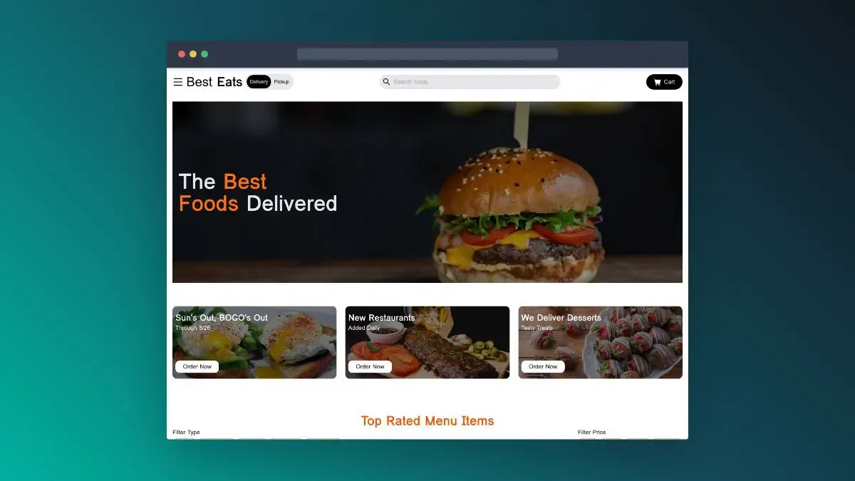 React Food App